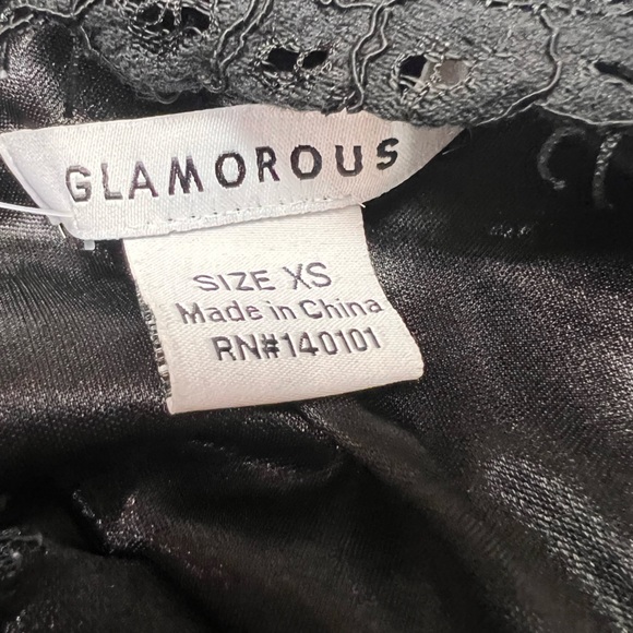 Lulus Glamorous Poker Face Black Lace Dress - Picture 12 of 13